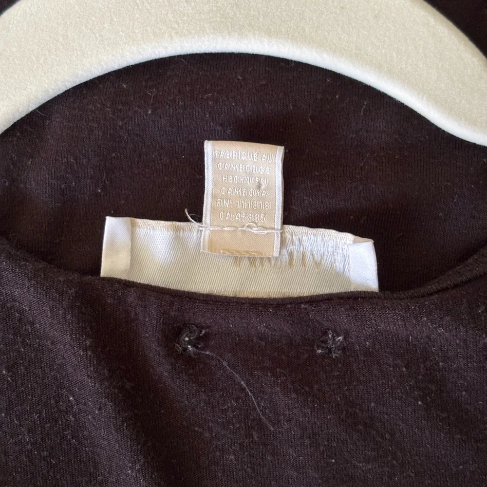 • michael kors v-neck sleeveless women's top | m • - Picture 5 of 5